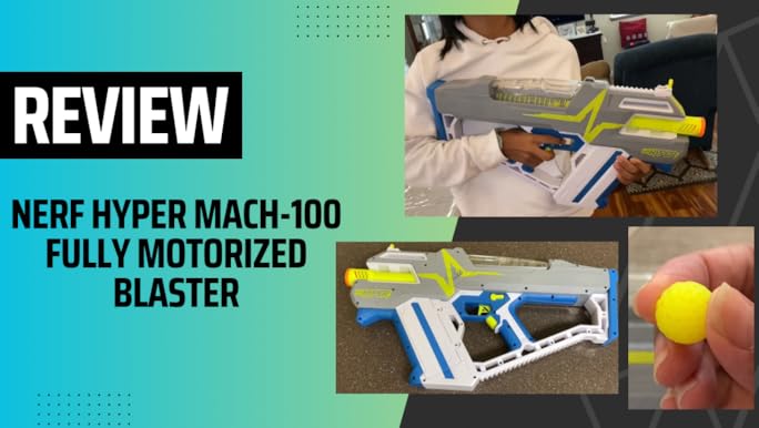 ハイパーマッハ-100 完全電動ブラスター Amazon.co.jp: NERF(ナーフ) ハイパーマッハ-100 完全電動